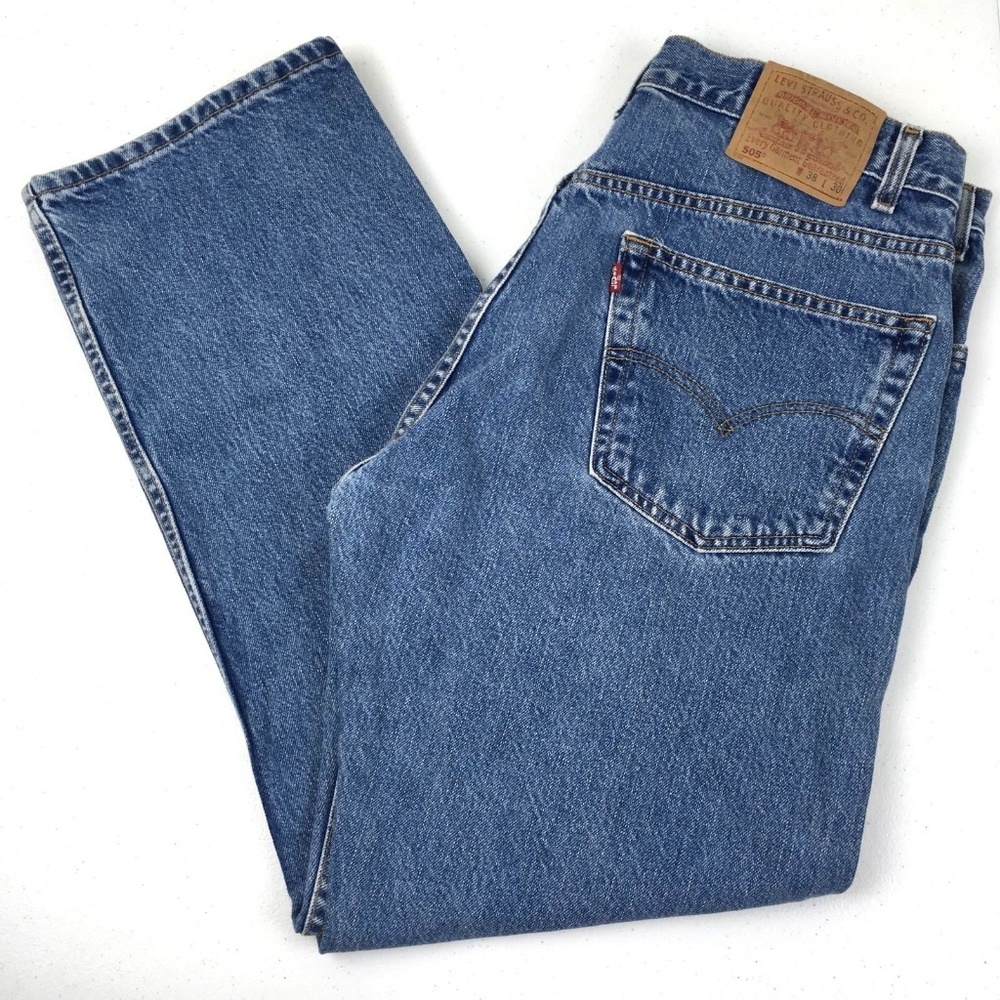 Levis 505 Size 38x30 Straight Leg Men's Jeans